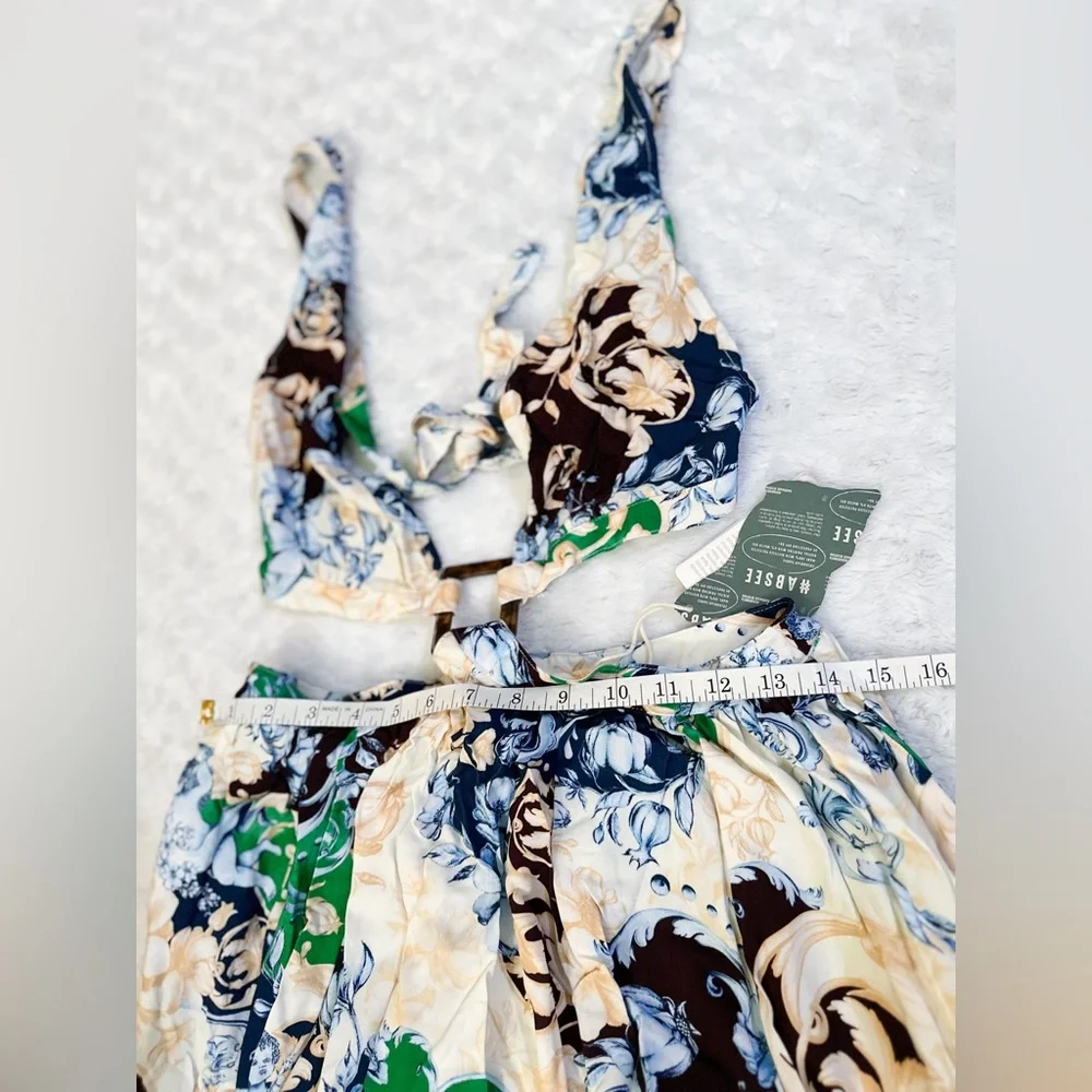 NWT- AGUA BENDITA x Revolve Gillian Cardumen Beachy Mini Dress